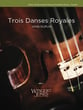 Trois Danses Royales Orchestra sheet music cover